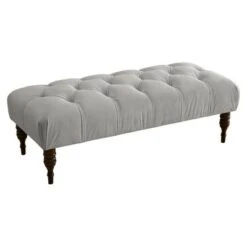 Valletta Velvet Tufted Bench - Skyline Furniture Caribbean 15 Valletta Velvet Tufted Bench - Skyline Furniture Caribbean -Ottomans Official Shop unnamed file 6624