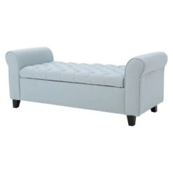 Keiko Storage Bench - Christopher Knight Home Light Gray -Ottomans Official Shop unnamed file 6709