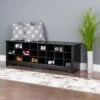 60" Shoe Cubby Bench - Prepac Gray