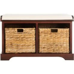 Freddy Wicker Storage Bench - Safavieh -Ottomans Official Shop unnamed file 6748