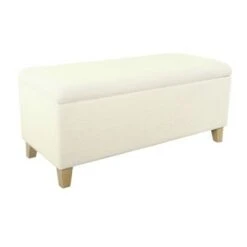 Sherpa Storage Bench Cream - HomePop -Ottomans Official Shop unnamed file 6783