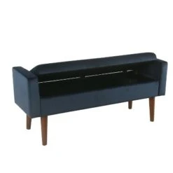Fulton Storage Bench - Homepop Faux Leather -Ottomans Official Shop unnamed file 6852