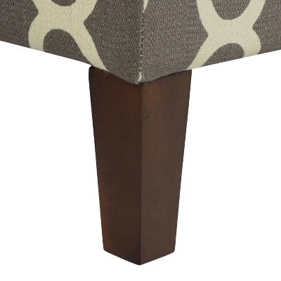 Drake Large Decorative Storage Bench – HomePop Geo Green 15 Drake Large Decorative Storage Bench – HomePop Geo Green – Image 13