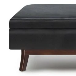 Ethan Rectangular Storage Ottoman - WyndenHall Distressed Saddle Brown -Ottomans Official Shop unnamed file 6944