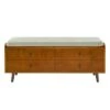 Harvey Mid-Century Modern Lift Top Faux Drawer Storage Bench - Saracina Home Dark Walnut/gray -Ottomans Official Shop unnamed file 6953
