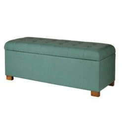Classic Large Tufted Storage Bench - HomePop Taupe -Ottomans Official Shop unnamed file 6967