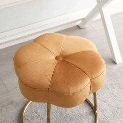 Seraphina Accent Vanity Stool - Linon Orange 21 Seraphina Accent Vanity Stool - Linon Orange -Ottomans Official Shop unnamed file 7