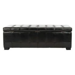 Manhattan Large Storage Bench - Safavieh Burgundy -Ottomans Official Shop unnamed file 7077