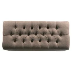 Tufted Storage Bench - HomePop Brown -Ottomans Official Shop unnamed file 7090