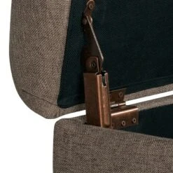 Tufted Storage Bench - HomePop Brown -Ottomans Official Shop unnamed file 7093