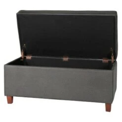 Storage Bench Gray - HomePop -Ottomans Official Shop unnamed file 7132