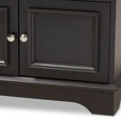 Mason Modern And Contemporary Wood 2 Drawer Shoe Storage Bench Dark Brown - Baxton Studio 19 Mason Modern And Contemporary Wood 2 Drawer Shoe Storage Bench Dark Brown - Baxton Studio -Ottomans Official Shop unnamed file 7171