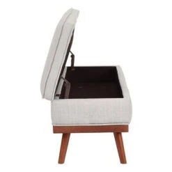 Katheryn Storage Bench - OSP Home Furnishings Tangerine -Ottomans Official Shop unnamed file 7176