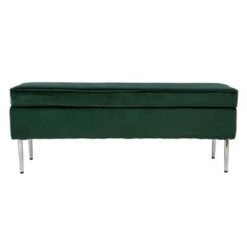 Danston Upholstered Storage Bench Green/Silver - Aiden Lane 12 Danston Upholstered Storage Bench Green/Silver - Aiden Lane -Ottomans Official Shop unnamed file 7189