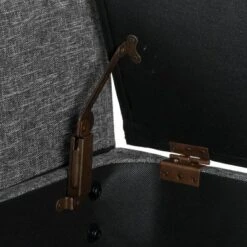 Tara Storage Bench Settee Heathered Gray - HomePop -Ottomans Official Shop unnamed file 7215