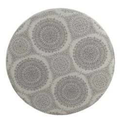 Round Storage Otttoman - HomePop Gray 15 Round Storage Otttoman - HomePop Gray -Ottomans Official Shop unnamed file 7243