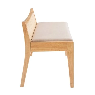Bessie Bench Natural - Powell Company 4 Bessie Bench Natural - Powell Company – Image 2