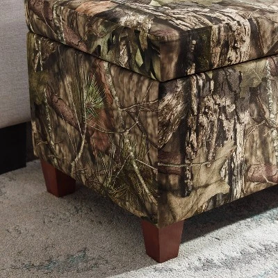 Mossy Oak Nativ Living Storage Ottoman - Linon 10 Mossy Oak Nativ Living Storage Ottoman - Linon – Image 8