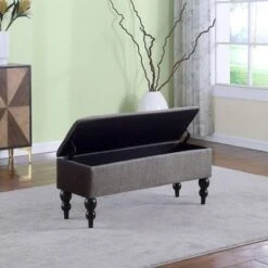 Storage Bench Gray - Ore International -Ottomans Official Shop unnamed file 7336