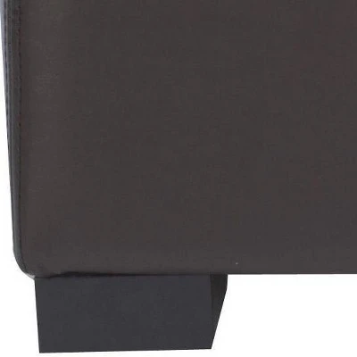 Maiden Small Tufted Storage Bench - Safavieh Black 6 Maiden Small Tufted Storage Bench - Safavieh Black – Image 4