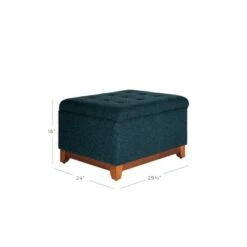Storage Bench - HomePop Navy