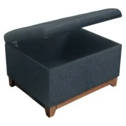 Storage Bench - HomePop Navy -Ottomans Official Shop unnamed file 7401