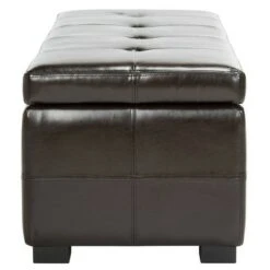 Maiden Large Tufted Storage Bench - Safavieh Taupe -Ottomans Official Shop unnamed file 7415