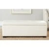 Maiden Tufted Storage Bench Lg - Flat Cream - Safavieh -Ottomans Official Shop unnamed file 7428