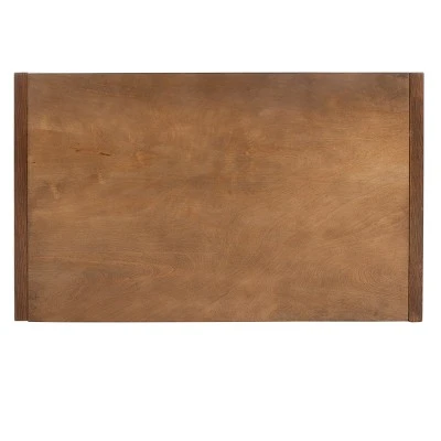 Percy Storage Bench - Walnut/Beige - Safavieh 6 Percy Storage Bench - Walnut/Beige - Safavieh – Image 4