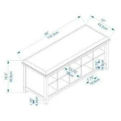 Cape Anne Dark Walnut Storage Bench Walnut - Linon 13 Cape Anne Dark Walnut Storage Bench Walnut - Linon -Ottomans Official Shop unnamed file 7443