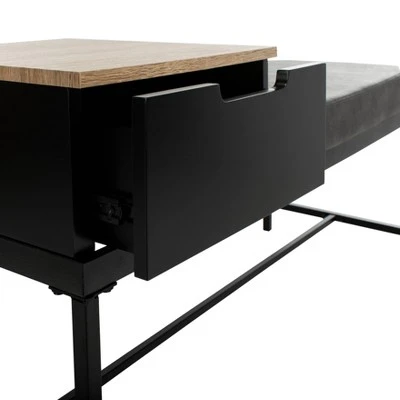 Maruka Storage Bench - Safavieh Light Brown 9 Maruka Storage Bench - Safavieh Light Brown – Image 7