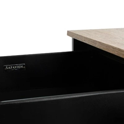 Maruka Storage Bench - Safavieh Light Brown 10 Maruka Storage Bench - Safavieh Light Brown – Image 8