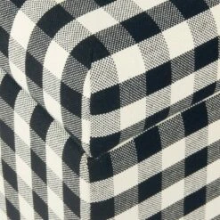 Storage Bench Black Plaid - HomePop -Ottomans Official Shop unnamed file 7471