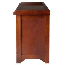 4pc Milan Storage Bench Set Antique Walnut - Winsome -Ottomans Official Shop unnamed file 7600