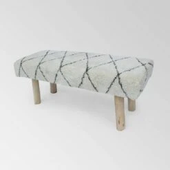 Laveta Boho Rectangular Bench - Christopher Knight Home Brown -Ottomans Official Shop unnamed file 761