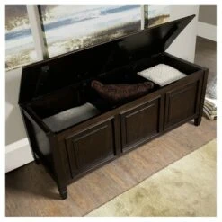 Hampshire Storage Bench Trunk - Wyndenhall Natural Aged Brown 14 Hampshire Storage Bench Trunk - Wyndenhall Natural Aged Brown -Ottomans Official Shop unnamed file 7619