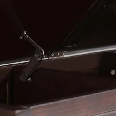 Hampshire Storage Bench Trunk - Wyndenhall Natural Aged Brown 7 Hampshire Storage Bench Trunk - Wyndenhall Natural Aged Brown – Image 5