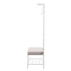 Entryway Hall Tree Bench with Storage Distressed White - Aiden Lane -Ottomans Official Shop unnamed file 7699