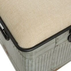 Wood Farmhouse Storage Bench Gray - Olivia & May 37 Wood Farmhouse Storage Bench Gray - Olivia & May -Ottomans Official Shop unnamed file 7729