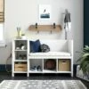RealRooms Jocelyn Storage Bench and Coat Rack -Ottomans Official Shop unnamed file 7766