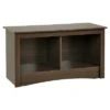 Twin Cubbie Bench Espresso - Prepac -Ottomans Official Shop unnamed file 7773