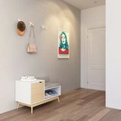 Blythe Sectional Storage Bench White/Natural - Jamesdar -Ottomans Official Shop unnamed file 7781