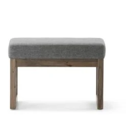 Small Madison Footstool Ottoman Bench - WyndenHall Gray 23 Small Madison Footstool Ottoman Bench - WyndenHall Gray -Ottomans Official Shop unnamed file 780