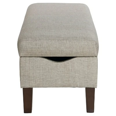 Skyline Bedroom Metallic Upholstered Storage Bench - Skyline Furniture 4 Skyline Bedroom Metallic Upholstered Storage Bench - Skyline Furniture – Image 2