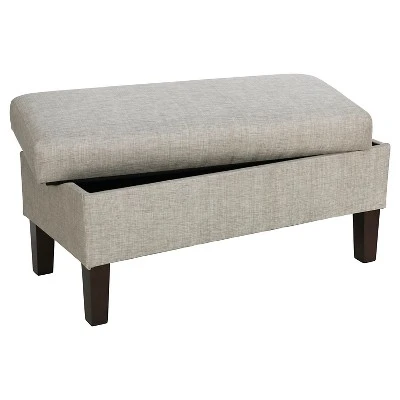Skyline Bedroom Metallic Upholstered Storage Bench - Skyline Furniture 5 Skyline Bedroom Metallic Upholstered Storage Bench - Skyline Furniture – Image 3