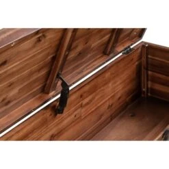 46" Kendall Storage Bench Brown/Black - Summerland Home 11 46" Kendall Storage Bench Brown/Black - Summerland Home -Ottomans Official Shop unnamed file 7853