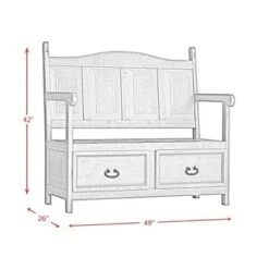 Archer Storage Bench Turquoise - Picket House Furnishings -Ottomans Official Shop unnamed file 7867