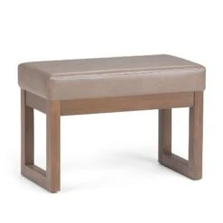 Small Madison Footstool Ottoman Bench - WyndenHall Gray 30 Small Madison Footstool Ottoman Bench - WyndenHall Gray -Ottomans Official Shop unnamed file 787