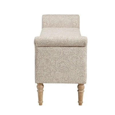 Holiday Storage Bench Natural - Martha Stewart 5 Holiday Storage Bench Natural - Martha Stewart – Image 3