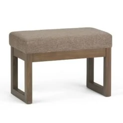 Small Madison Footstool Ottoman Bench - WyndenHall Gray 33 Small Madison Footstool Ottoman Bench - WyndenHall Gray -Ottomans Official Shop unnamed file 790